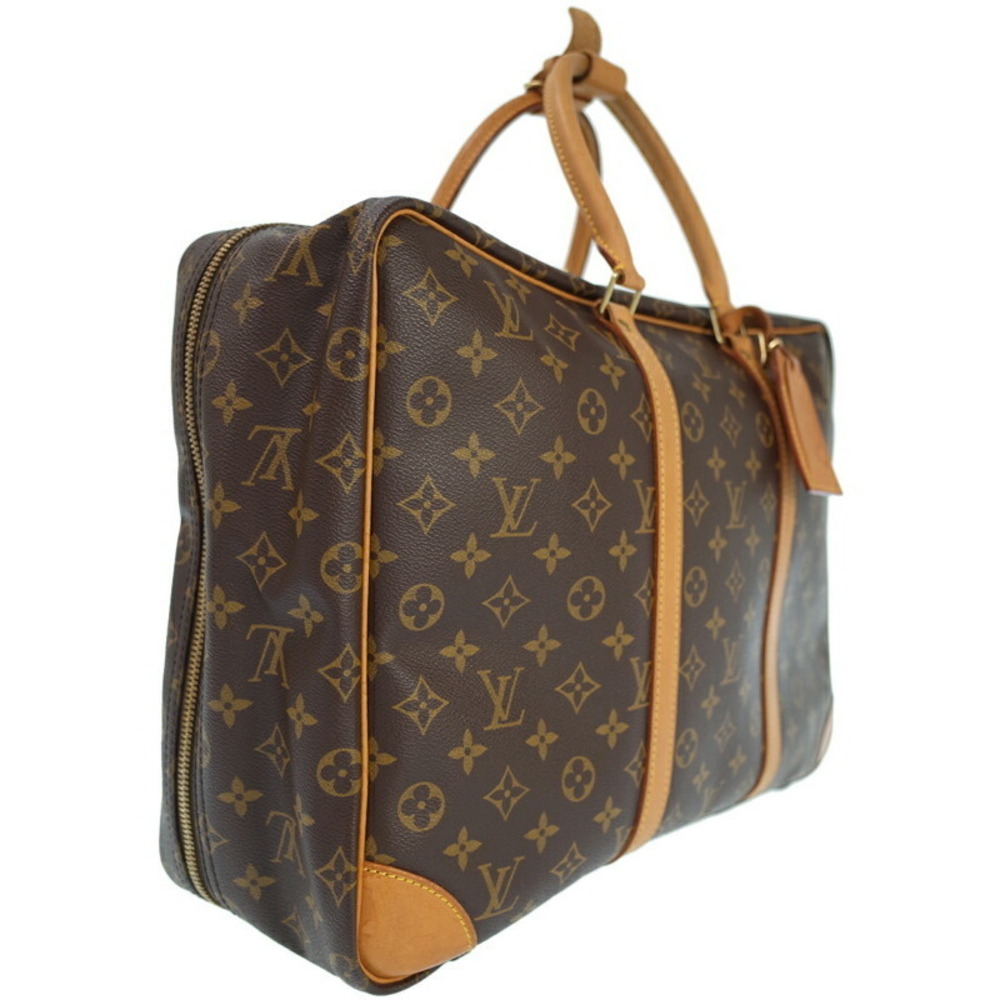 Louis Vuitton Brown Monogram Boston Leather Sirius Bag